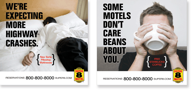 Super 8 ads